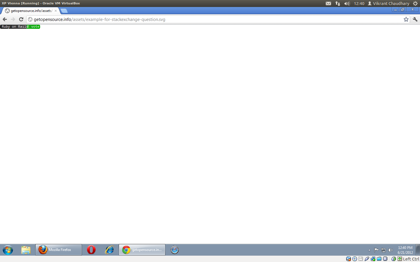 Screenshot from Google Chrome / Windows