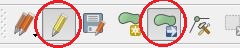 QGIS Edit & Move Feature(s) tools