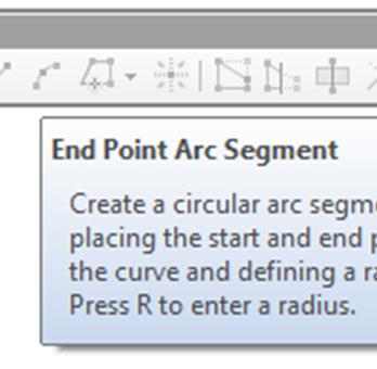 arcmaps editor end point arc segment