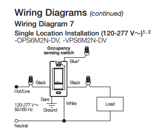 Neutral Wire Required Wiring