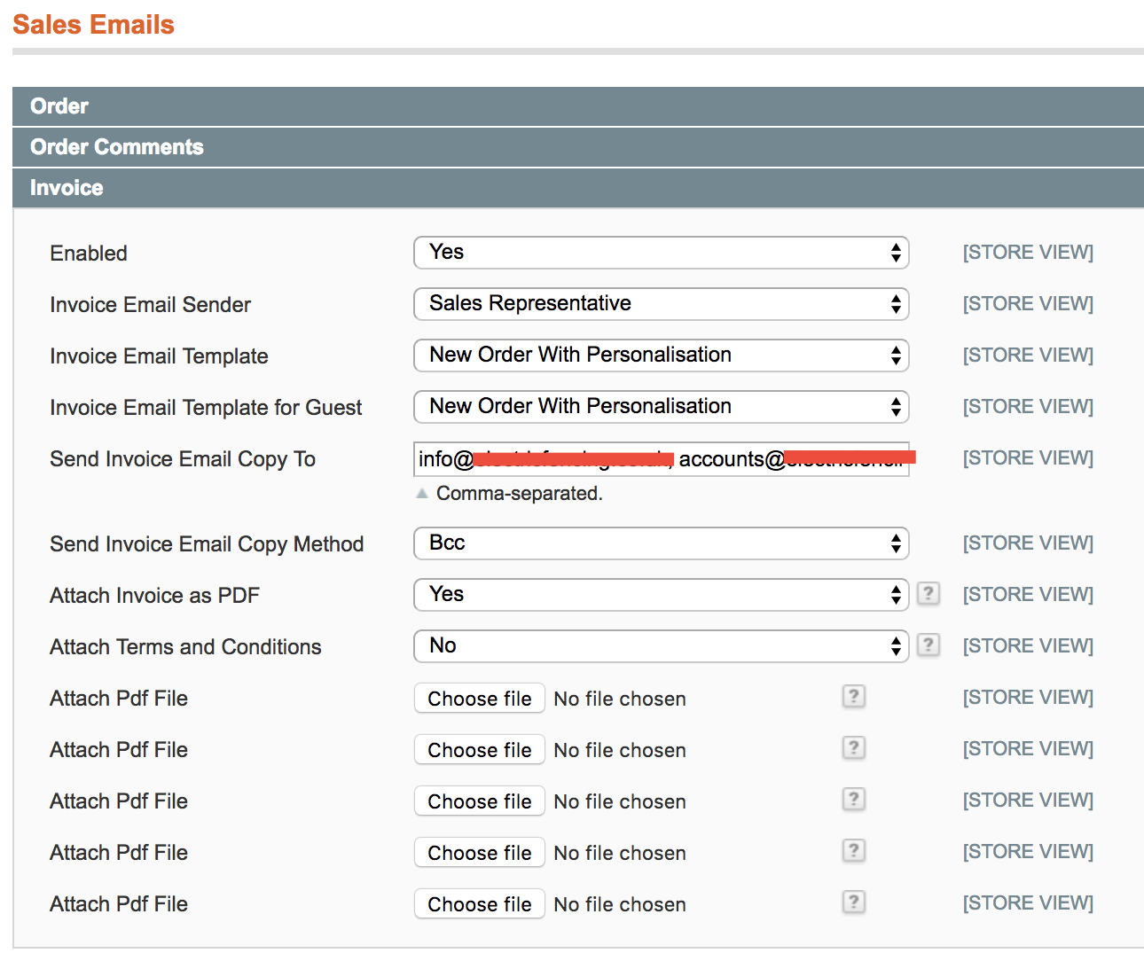 Transactional Email Setup