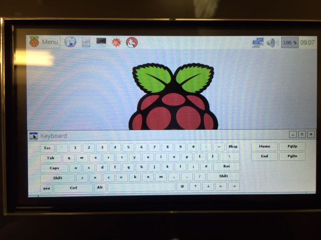 Onscreen keyboard