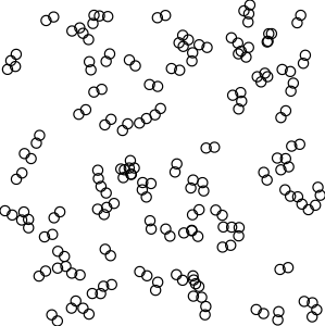 Other snapshot of nitrogen gas molecules