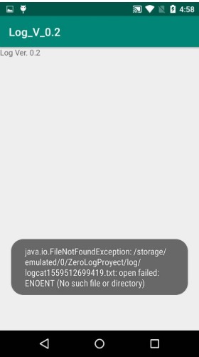 Error al ejecutar la app