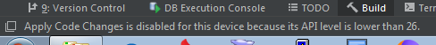 Esto es lo que me dice Android Studio 3.5