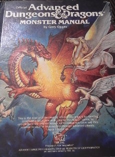 Advanced Dungeons&Dragons Monster Manual 1978