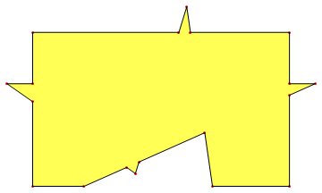 polygon showing outer boundary method-1