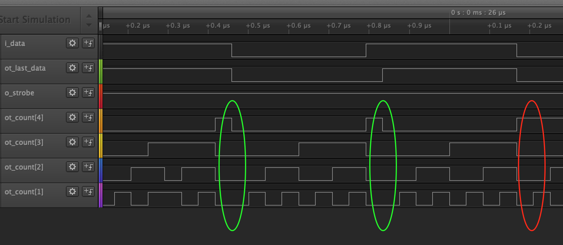 logic analyzer screenshot