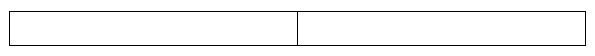 2x1 Table