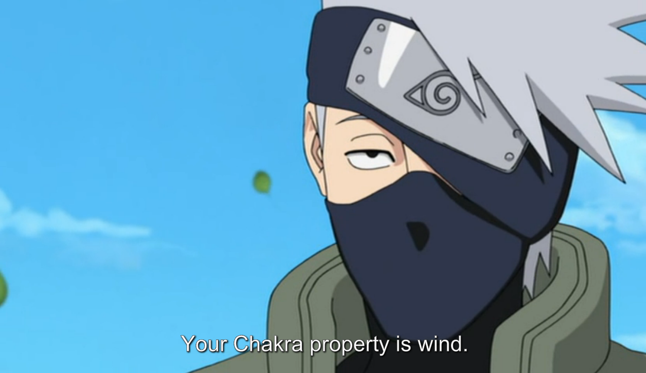 Your chakra property is Wind