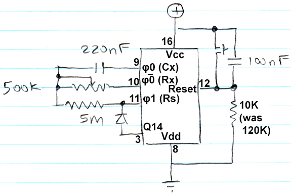 The circuit is shown in simplified f