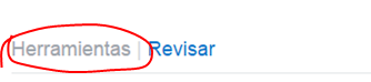 Herramientas | Revisar