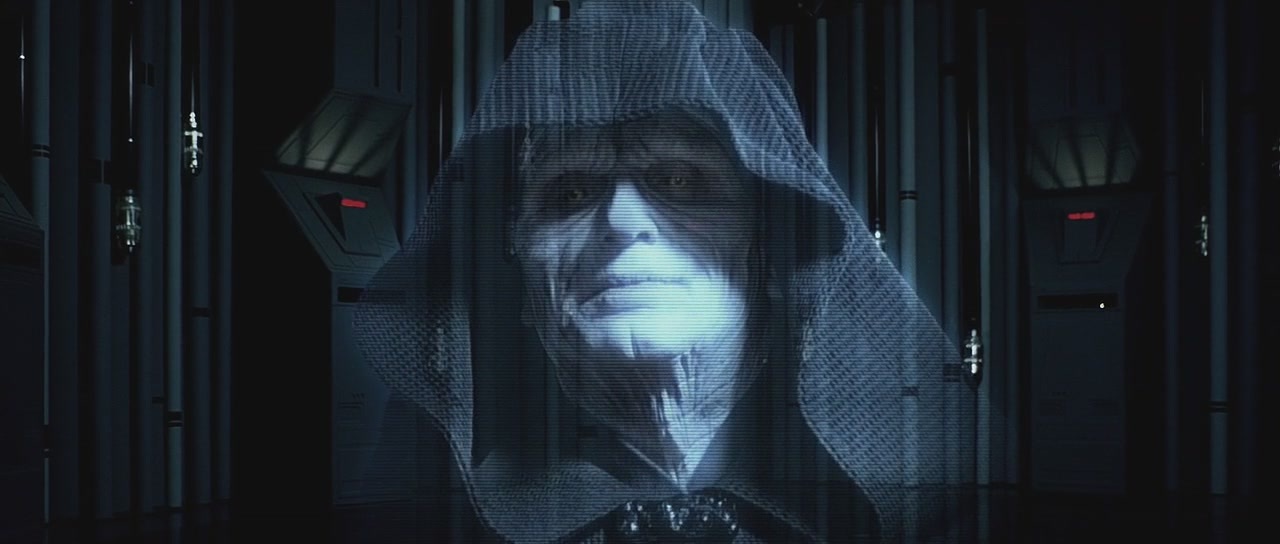 Darth Sidious hologram