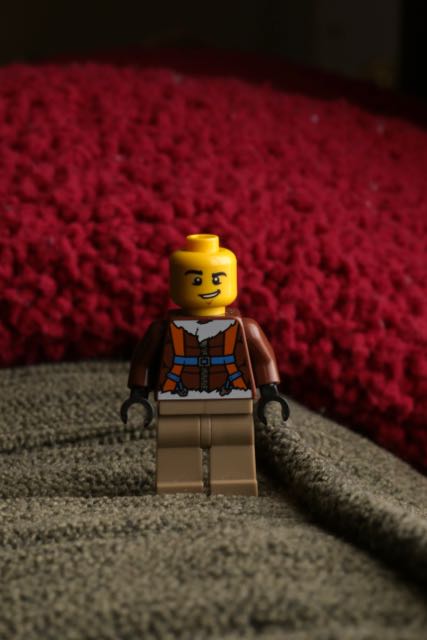 Lego minifig without blur