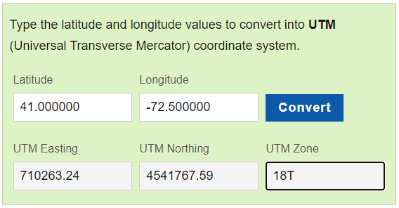 Convert utm ke latitude longitude hotsell