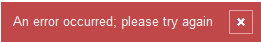 Error dialog when retracting a close vote, with it saying "An error occurred; please try again"