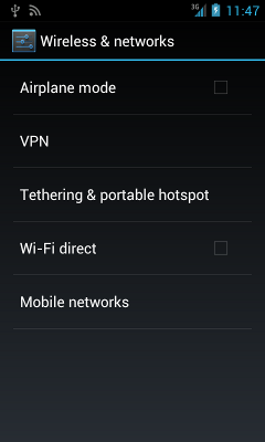 settings more