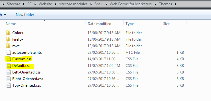 Theme files