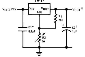 typical lm317 circuit