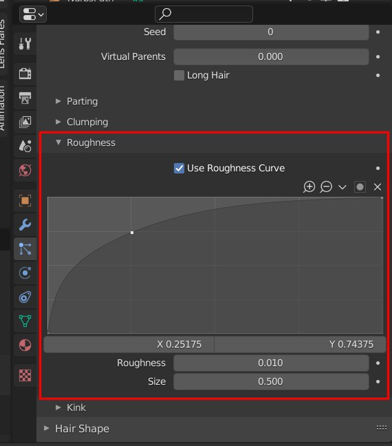 Roughness Curve