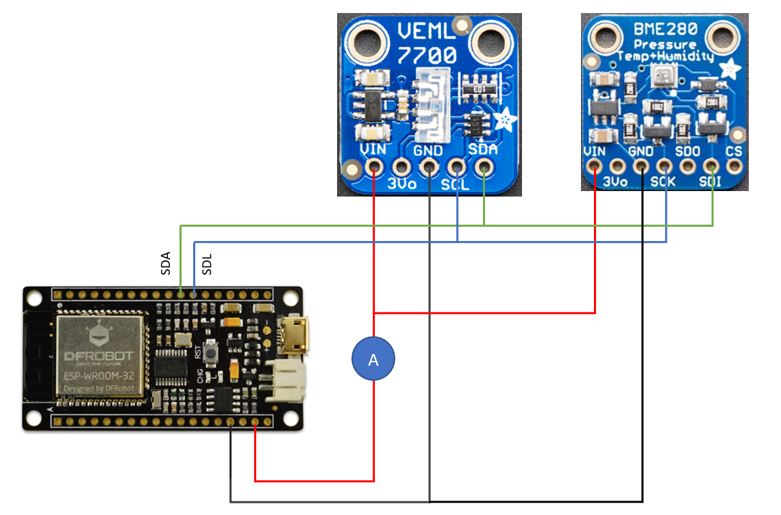 both sensors connected in series.