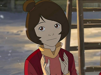 Jinora, shown with brown eyes