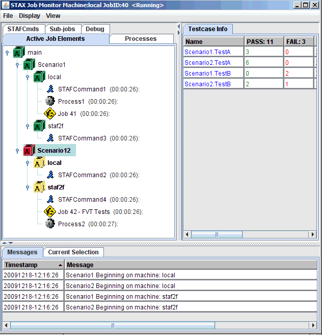 STAX Job Monitor