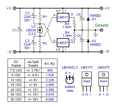 Virtual ground circuit