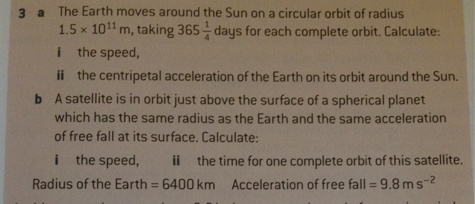 Homework question