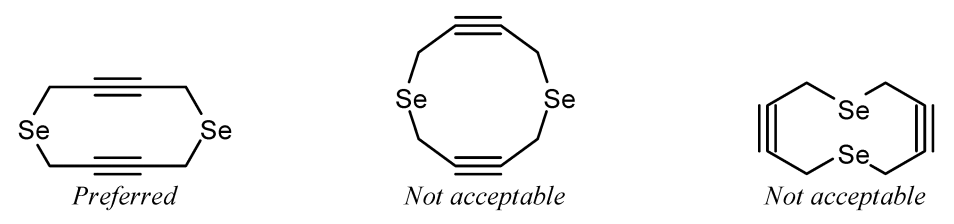 Examples of linear atoms