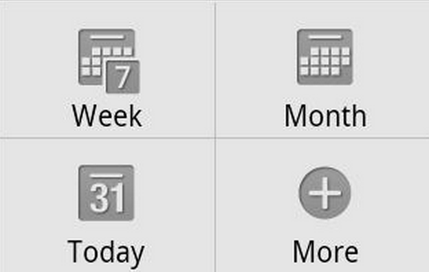 calendar icon examples