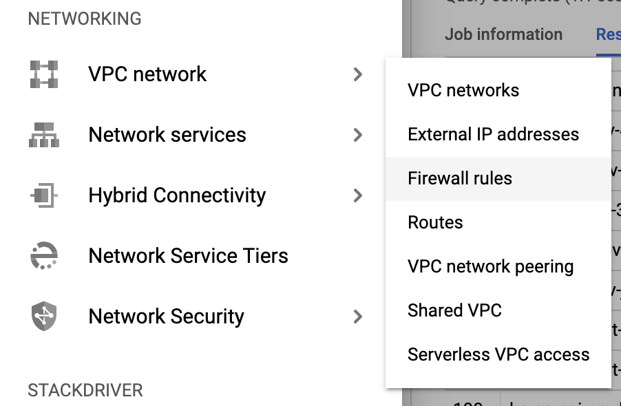 crear regla de firewall