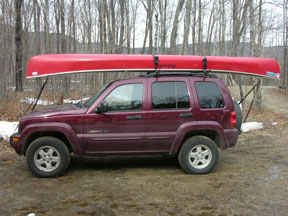 Strap canoe to roof rack sale