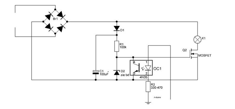 AC PWM dimmer by diy_bloke