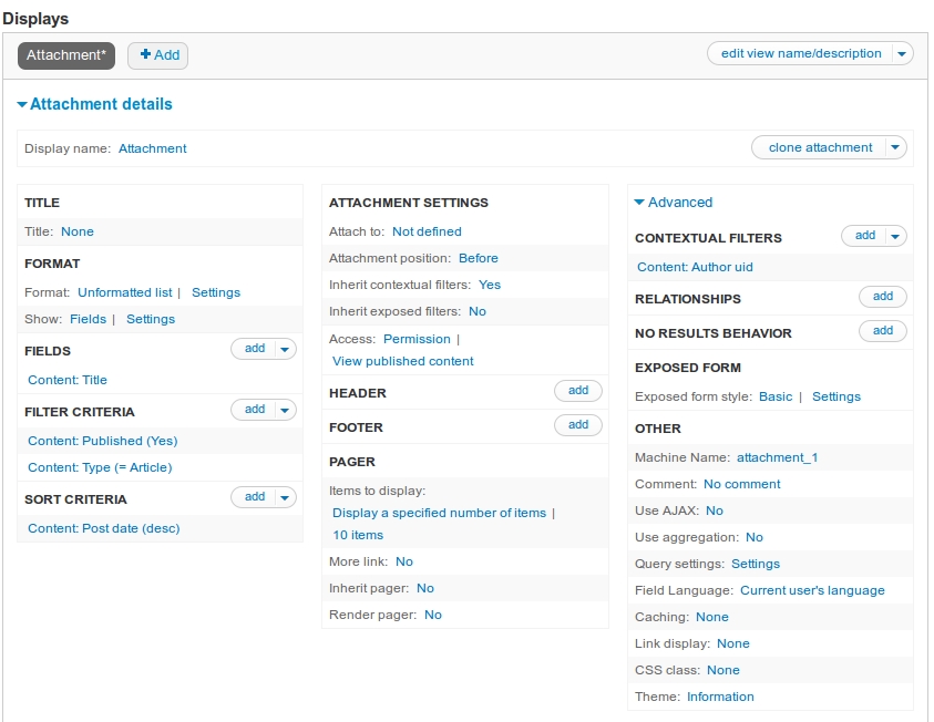 Views contextual filter example