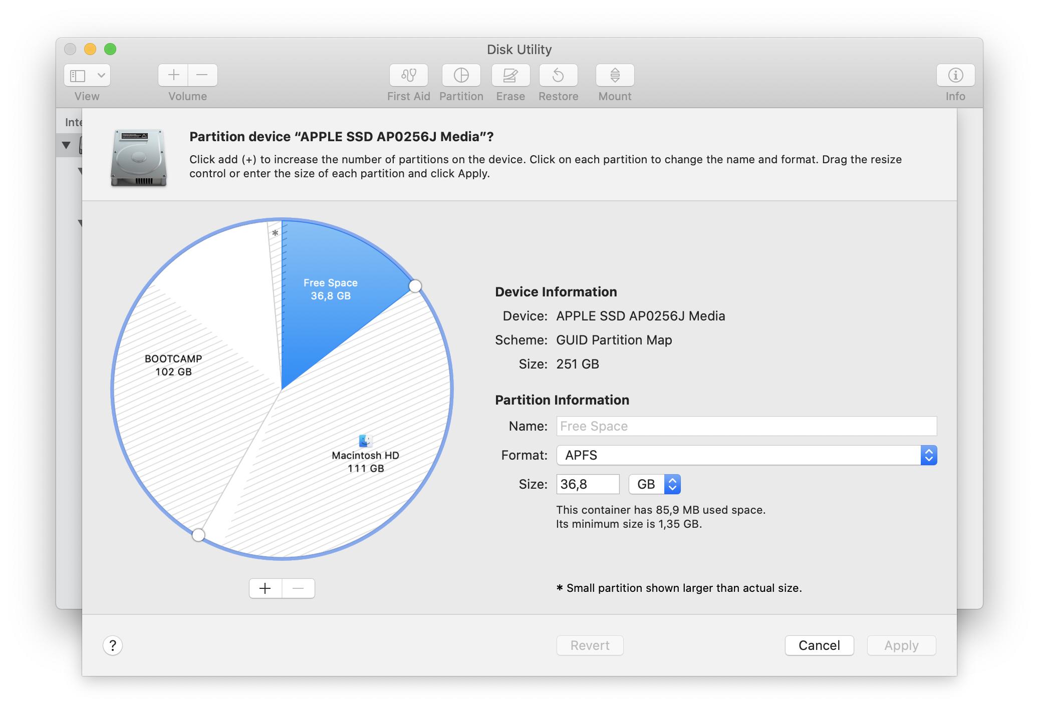 SSDpartition