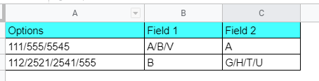 base de datos