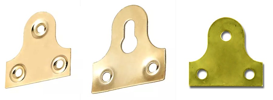 Brass hanging plates