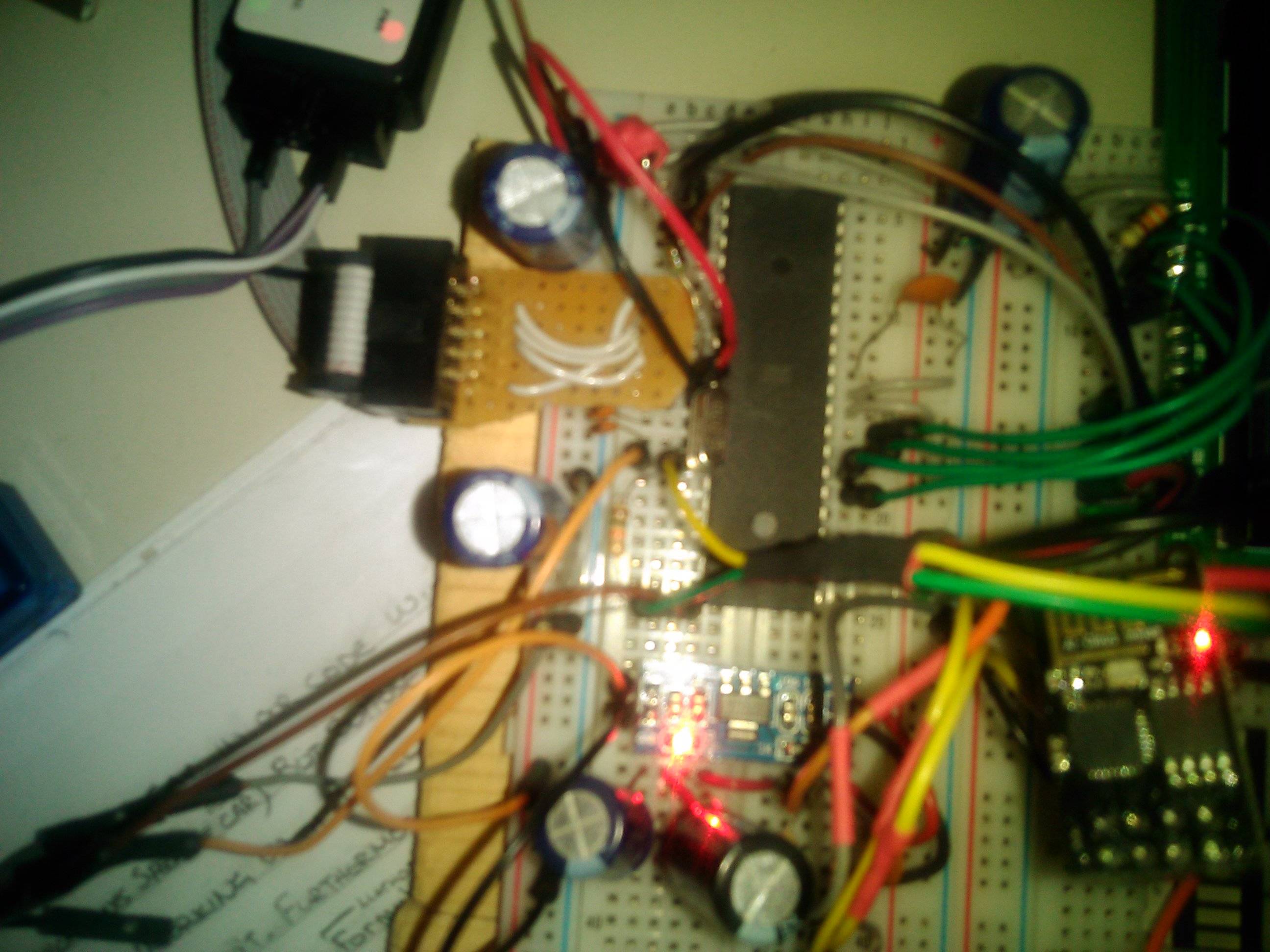 breadboard connction