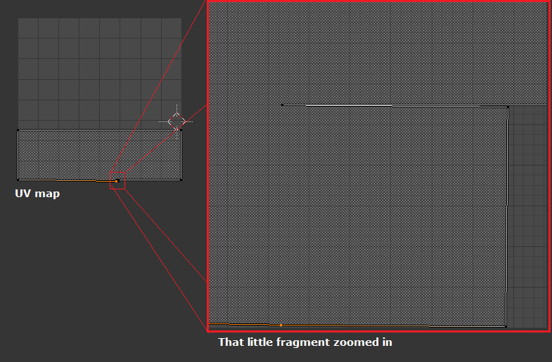 Unwrapping of concave polygon