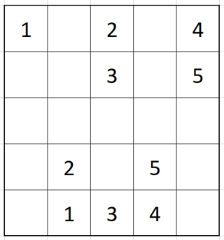 numberlink puzzle 3