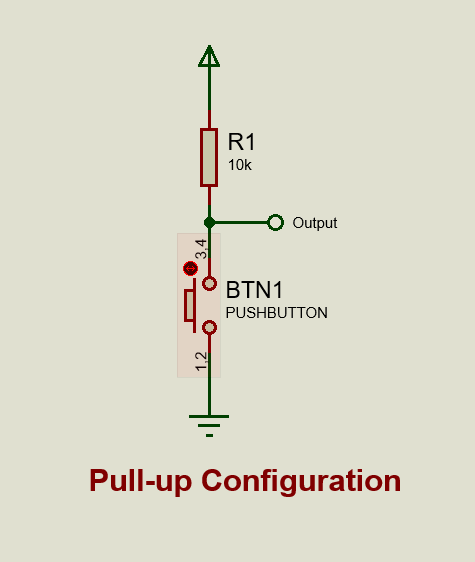 Pull-up configuration