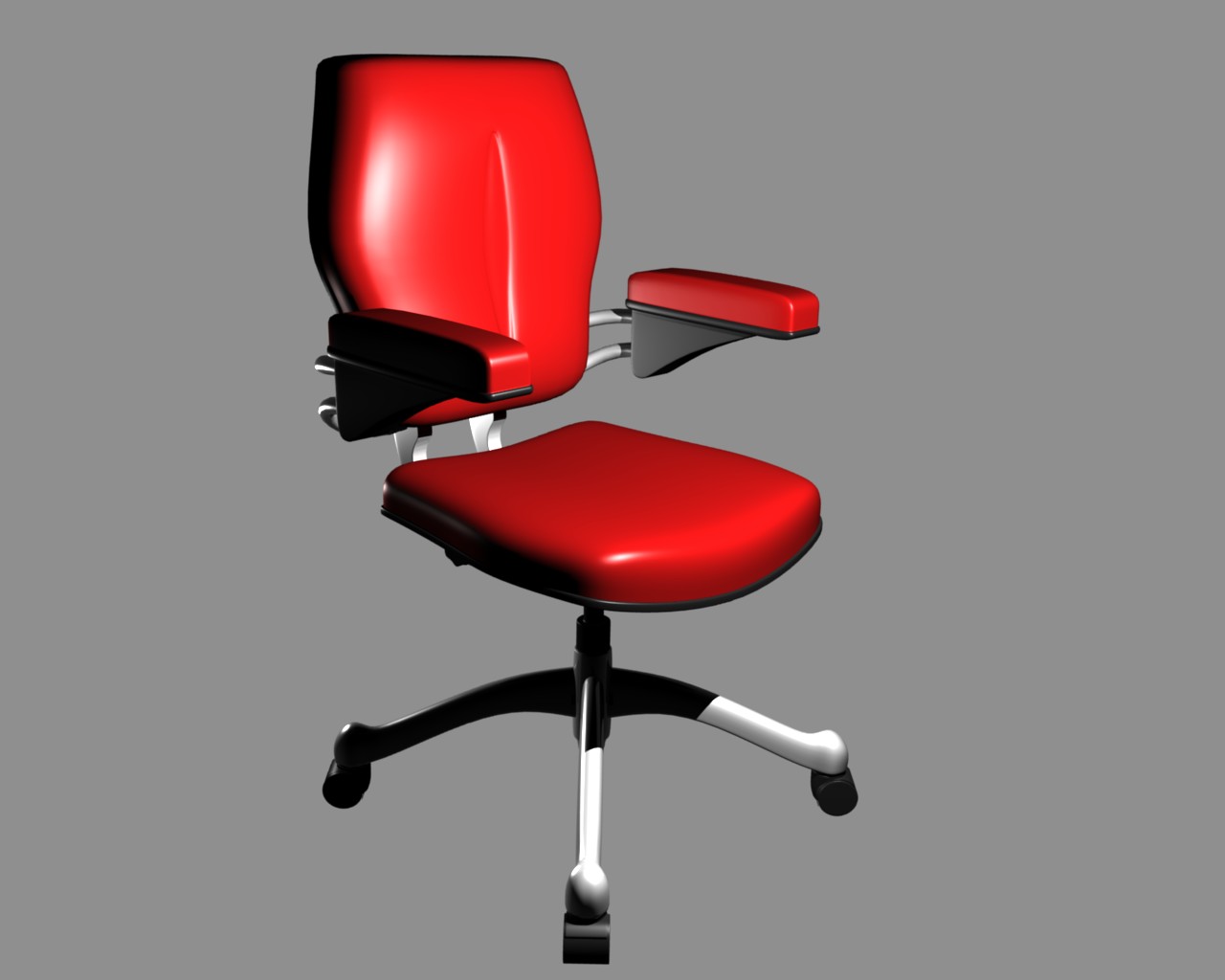 A rendered chair