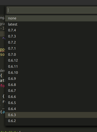 solidity versions