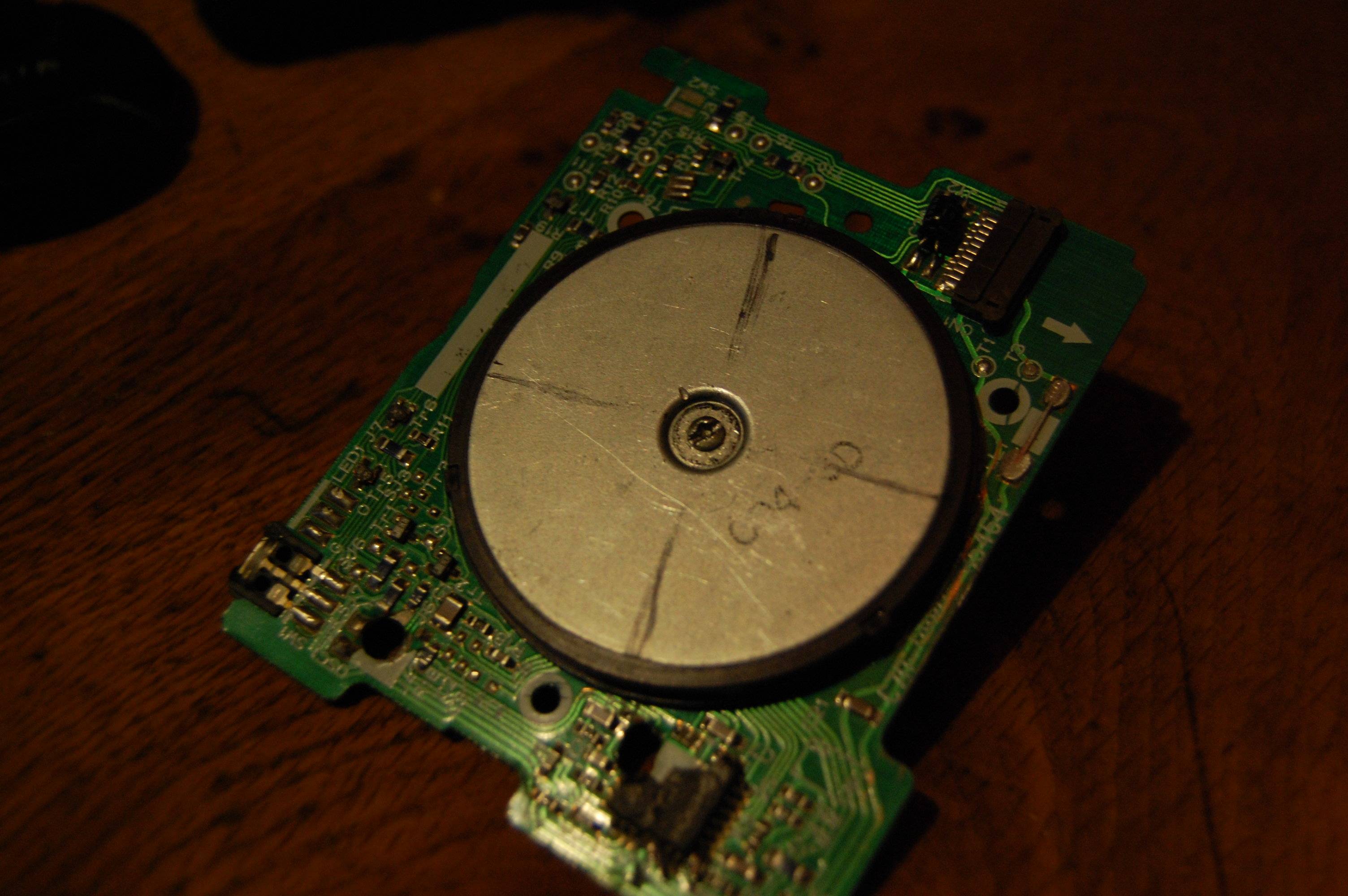 Old floppy drive BLDC motor