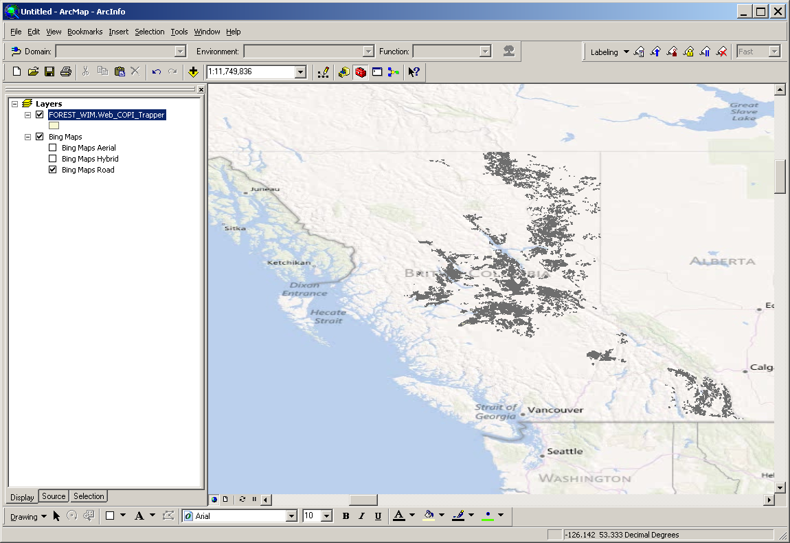 Layers In ArcMap