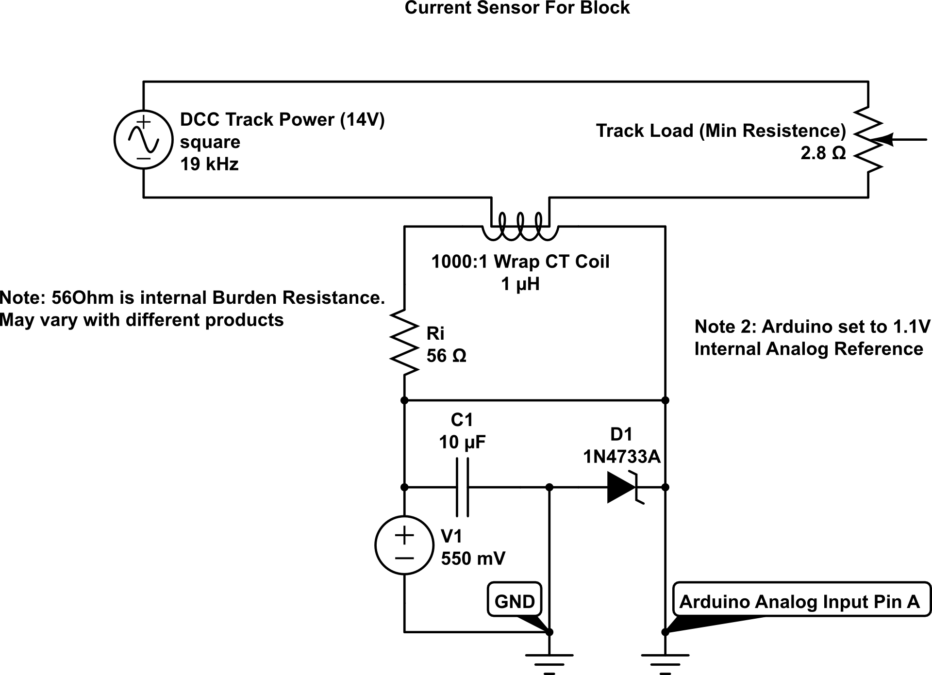 Current Measurement Circuit Diagram