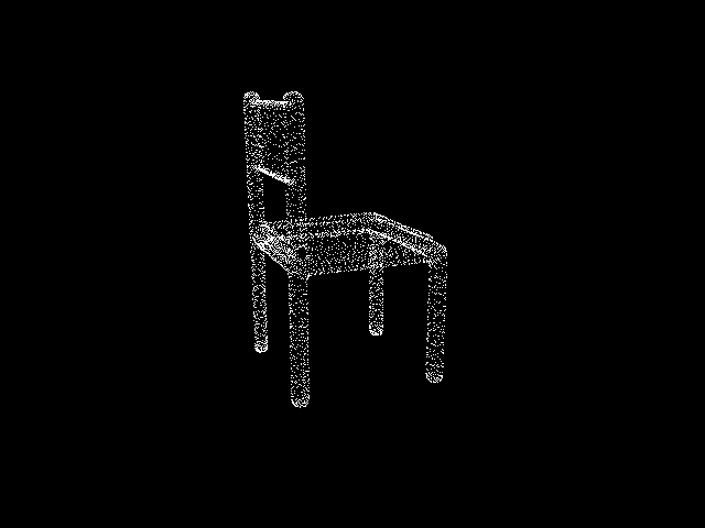 Chair Point Cloud