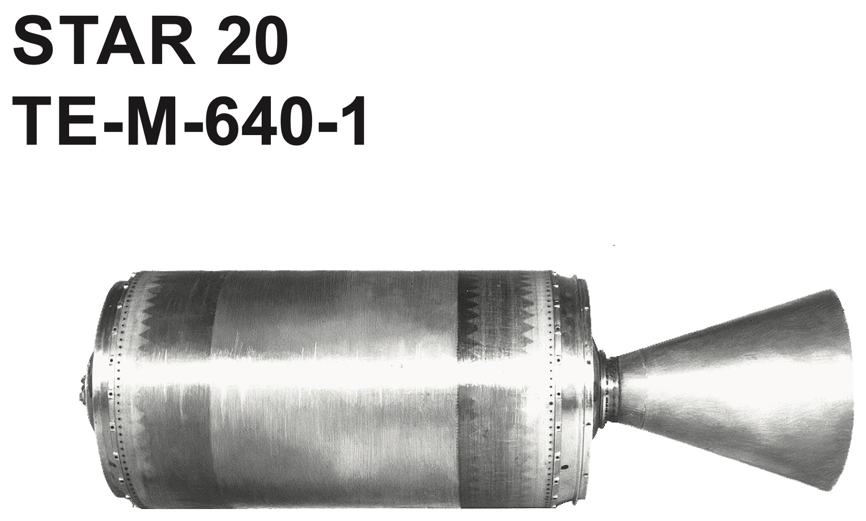 Northrop Grumman STAR 20 upper stage rocket motor from their online catalog PDF