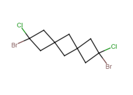 2,8-dibromo-2,8-dichlorodispiro[3.1.36.14]decane